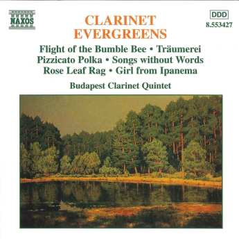 CD The Budapest Clarinet Quintet: Clarinet Evergreens 525070