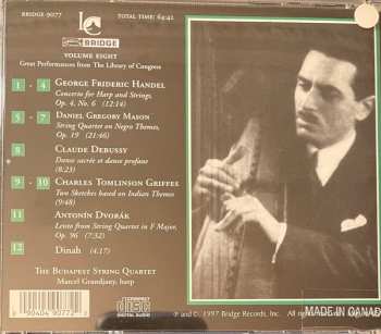 CD Budapest String Quartet: Souvenir 447920
