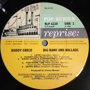 LP Buddy Greco: Big Band & Ballads 523291