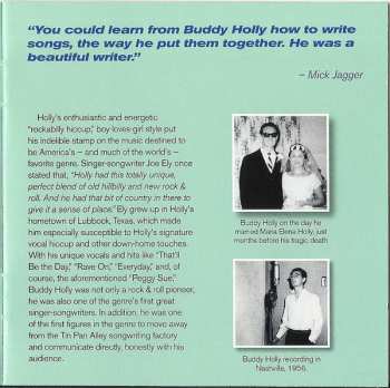 CD Buddy Holly: Listen To Me! The Complete 1956-1962 U.S. Singles 100684