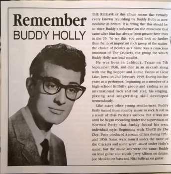 CD Buddy Holly: That'll Be The Day / Remember 114124