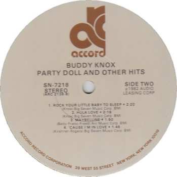 LP Buddy Knox: Party Doll And Other Hits 518489