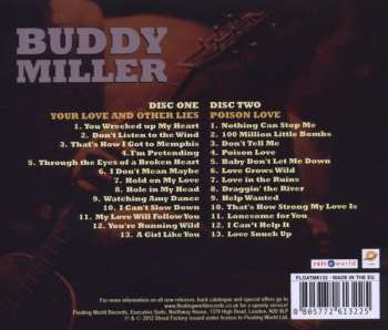 2CD Buddy Miller: Your Love And Other Lies / Poison Love 280525