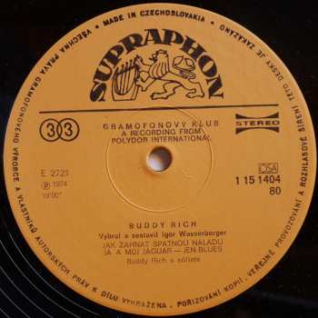 LP Buddy Rich: Buddy Rich 50343