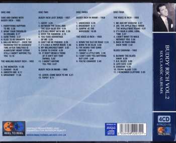 4CD Buddy Rich: Six Classic Albums - Vol. 2 DIGI 109360