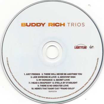 CD Buddy Rich: Trios