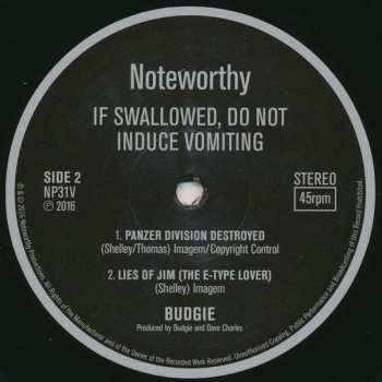 LP Budgie: If Swallowed, Do Not Induce Vomiting 317970