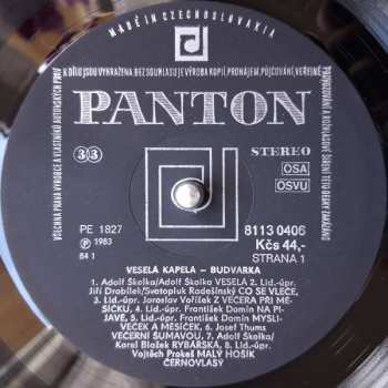 LP Budvarka: Veselá Kapela