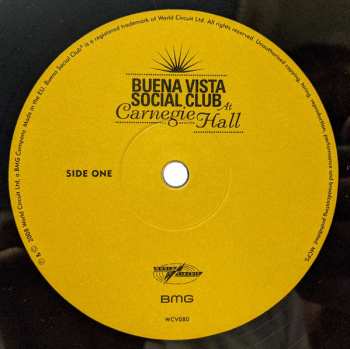 2LP Buena Vista Social Club: Buena Vista Social Club At Carnegie Hall 382394