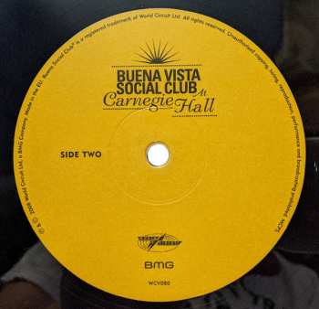 2LP Buena Vista Social Club: Buena Vista Social Club At Carnegie Hall 382394