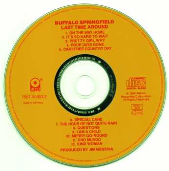CD Buffalo Springfield: Last Time Around 440377