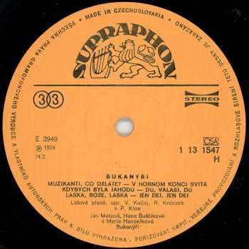 LP Bukanýři: Bukanýři
