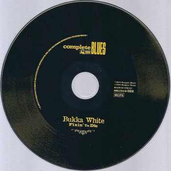 CD Bukka White: Fixin' To Die