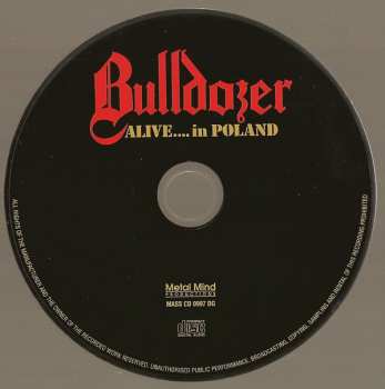 CD Bulldozer: Alive.....In Poland DIGI 1578