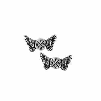 Merch Bullet For My Valentine:  Wings Logo Bullet For My Valentine (stud Earrings)
