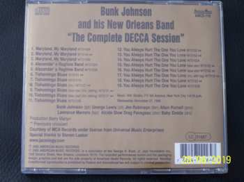 CD Bunk Johnson And His New Orleans Band: The Complete Decca Session 329590