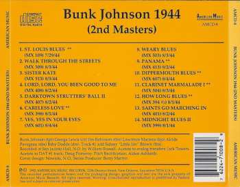 CD Bunk Johnson: Bunk Johnson 1944 (2nd Masters) 458951