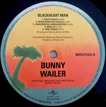 LP Bunny Wailer: Blackheart Man 4989