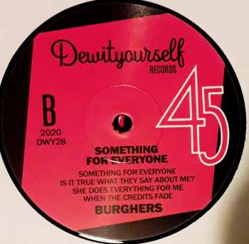 LP Burghers: Something for Everyone LTD 87816