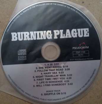 CD Burning Plague: Burning Plague LTD