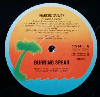 LP Burning Spear: Marcus Garvey LTD 429159