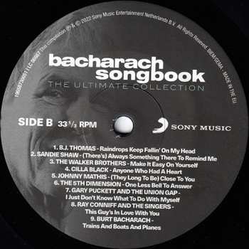 LP Burt Bacharach: Bacharach Songbook - The Ultimate Collection 493815
