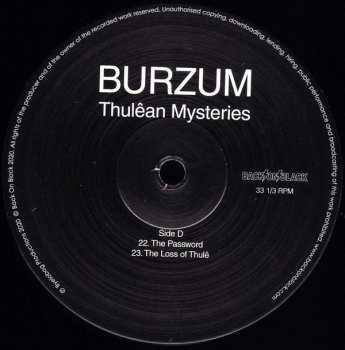 2LP Burzum: Thulêan Mysteries DLX | LTD 130663
