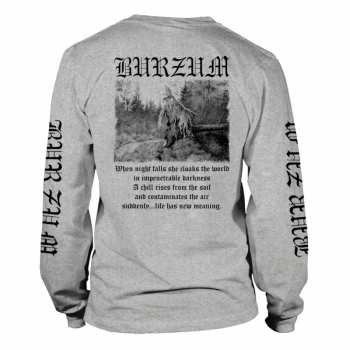 Merch Burzum: Tričko S Dlouhým Rukávem Filosofem 3 M