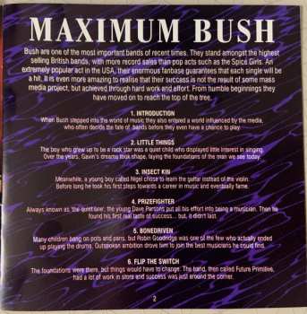 CD Bush: Maximum Bush (The Unauthorised Biography Of Bush) 498098