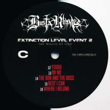 2LP Busta Rhymes: Extinction Level Event 2: The Wrath Of God CLR 59919
