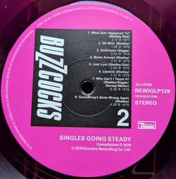 LP Buzzcocks: Singles Going Steady DLX | CLR 369534