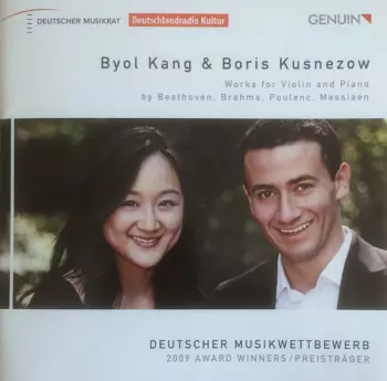 Works For Violin And Piano By Beethoven, Brahms, Poulenc, Messiaen