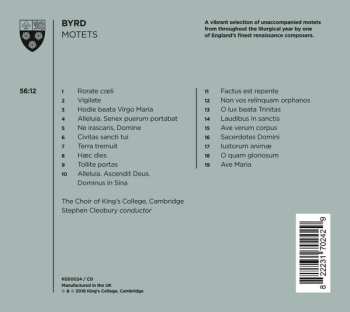 CD William Byrd: Motets 456867