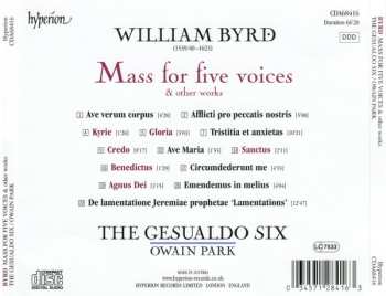 CD William Byrd: Mass For Five Voices 448491