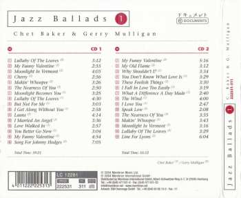 2CD Chet Baker: Jazz Ballads 1