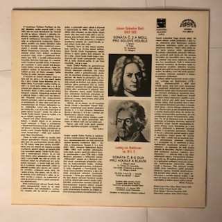LP Čeněk Pavlík: Johann Sebastian Bach Bwv1003 / Ludwig van Beethoven Op 30 C 3 377260
