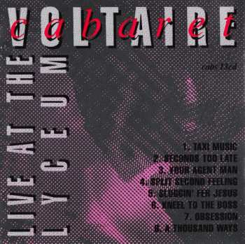 CD Cabaret Voltaire: Live At The Lyceum 268827