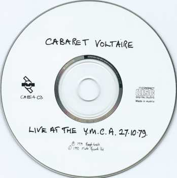 CD Cabaret Voltaire: Live At The YMCA 27.10.79 328043
