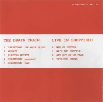 CD Cabaret Voltaire: The Drain Train / Live In Sheffield 19 Jan 82 448741
