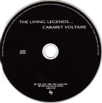 CD Cabaret Voltaire: The Living Legends... 472779