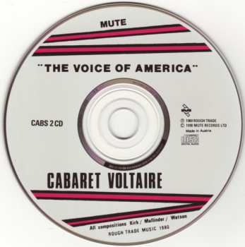 CD Cabaret Voltaire: The Voice Of America 331608