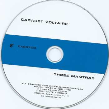 CD Cabaret Voltaire: Three Mantras 424927