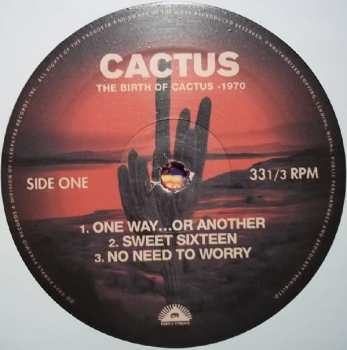 LP Cactus: The Birth Of Cactus - 1970 LTD 303281