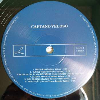 LP/CD Caetano Veloso: Caetano Veloso 137222