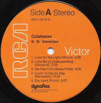 LP B.W. Stevenson: Calabasas 42411