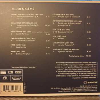 SACD Calefax Reed Quintet: Hidden Gems 183140