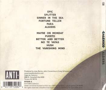 CD Calexico: Algiers DIGI