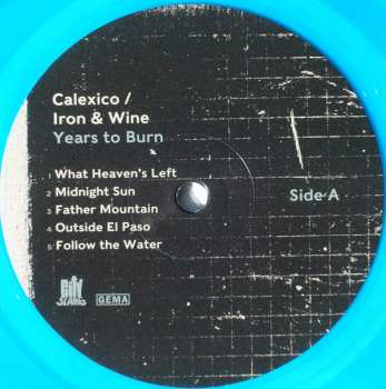 LP Calexico: Years To Burn LTD | CLR 64526