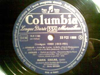 LP Maria Callas: Airs De Othello, Aroldo, Don Carlos 541183