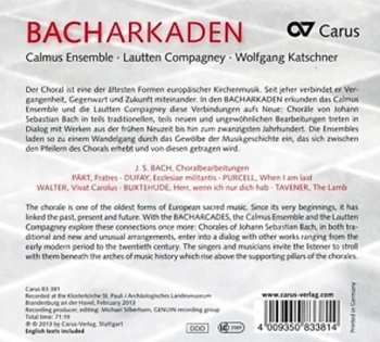 CD Calmus Ensemble: Bacharkaden 276857